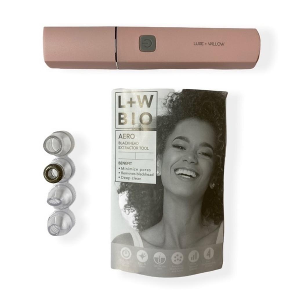 Luxe + Willow Bio AERO Blackhead Extractor Tool | Pink